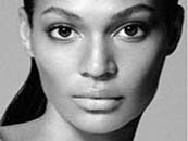 joan smalls black fashion model beauty close-up
