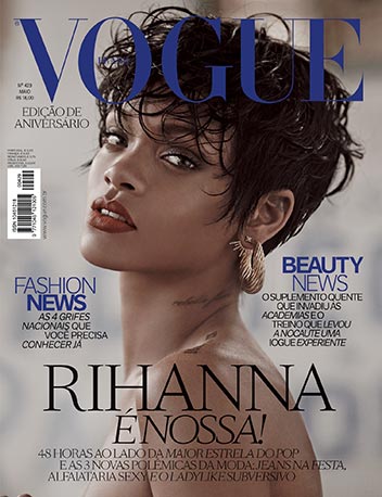 All Rihanna S Vogue Magazine Covers Photoshoots British American Italian French