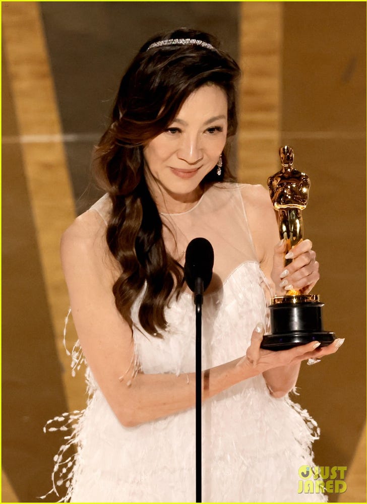 Michelle Yeoh, Hollywood film actor with Oscar, 2023