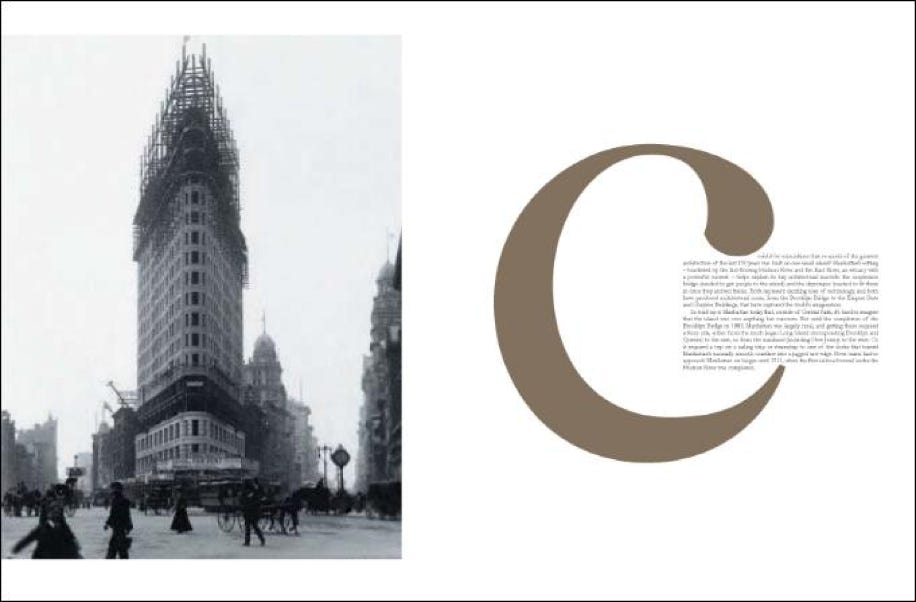 New York photo collectors book page spreads 