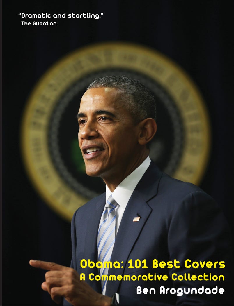 President Barack Obama illustrated book biography of best front covers collection