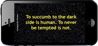 Intergalactic Wisdom: best app of daily Yoda-style quotes, phrases & cosmic sayings about space, the stars, the Universe & the dark side